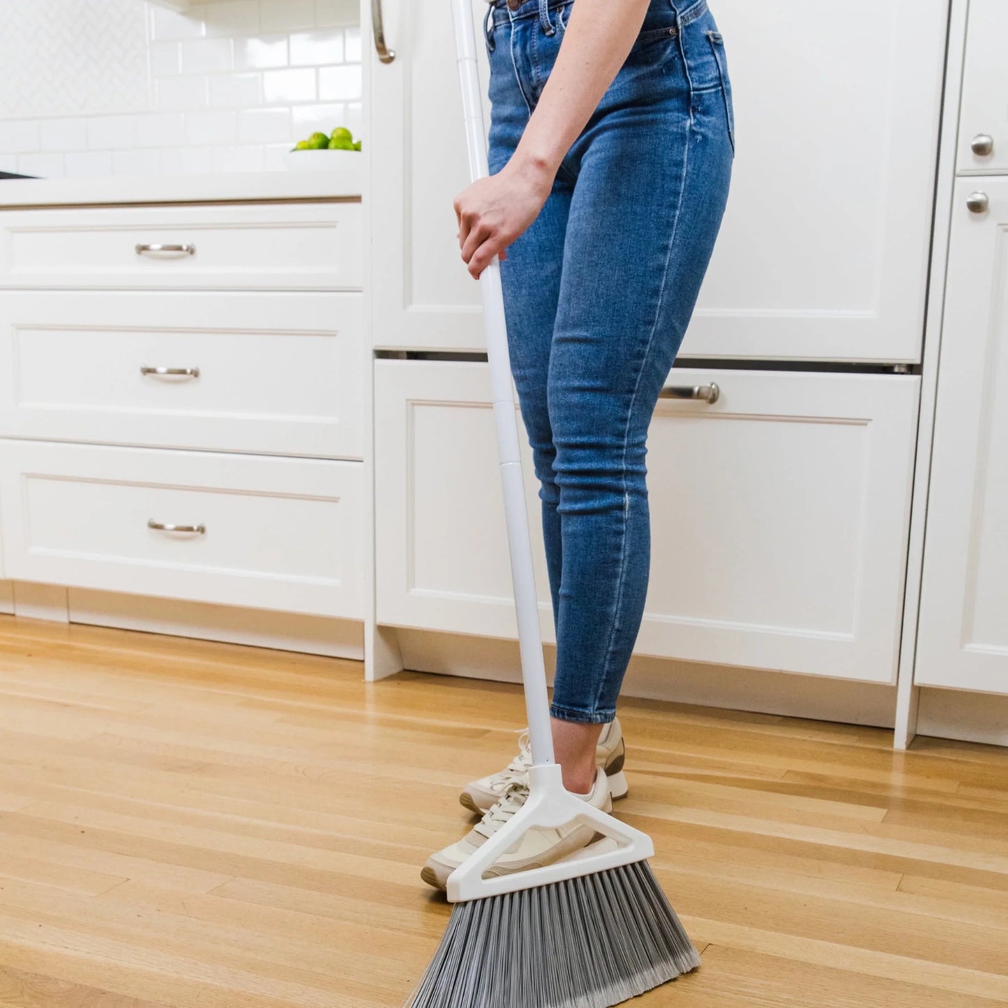 The Home Edit Angled Broom with Dustpan