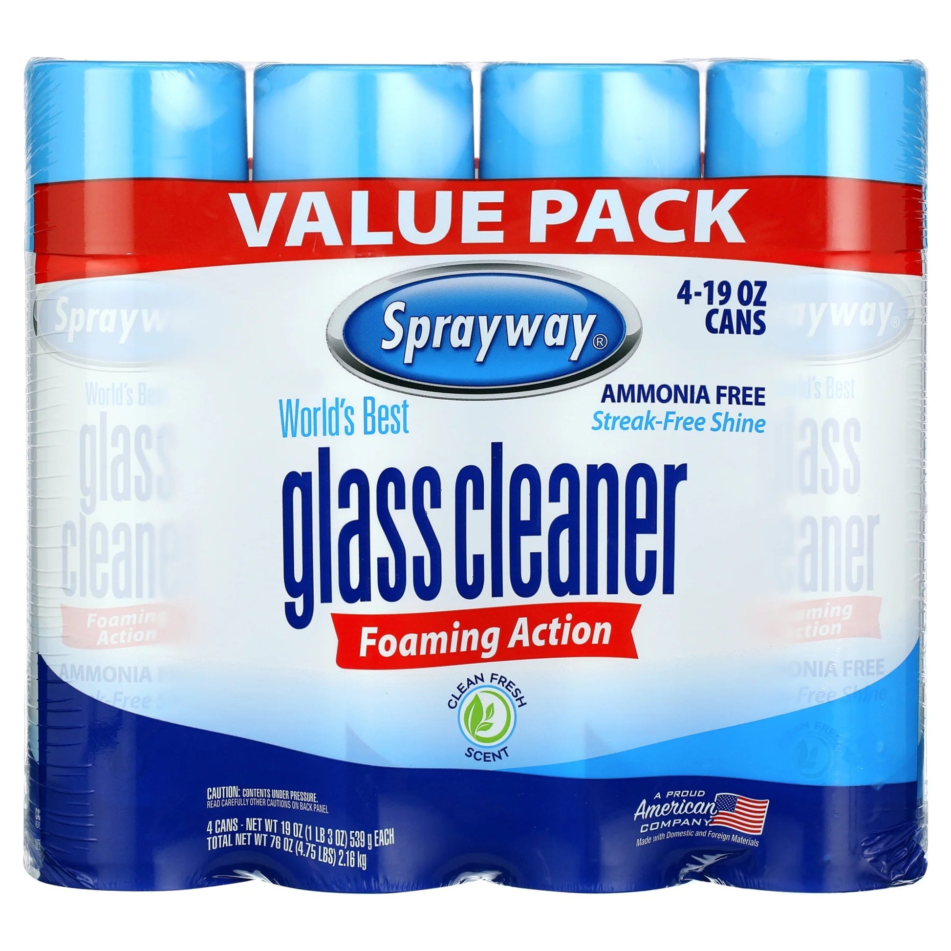 Sprayway Glass Cleaner (19Oz., 4Pk.)