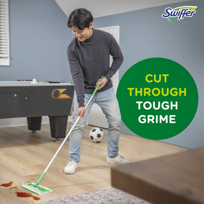 Swiffer Sweeper Heavy Duty Wet Multi-Surface Cloth Refills, Floor Cleaner and Floor Mop, Unstopables Fresh Scent, 20 Count