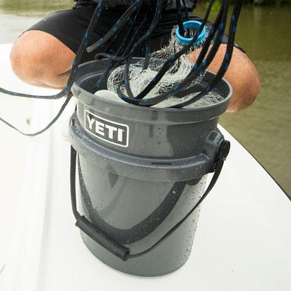 YETI Loadout 5-Gallon Bucket, Impact Resistant Fishing/Utility Bucket, Rescue Red