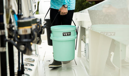 YETI Loadout 5-Gallon Bucket, Impact Resistant Fishing/Utility Bucket, Rescue Red