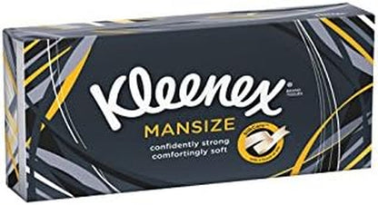 Kleenex Mansize Tissues - 12 Box Pack (1080 Tissues Total)