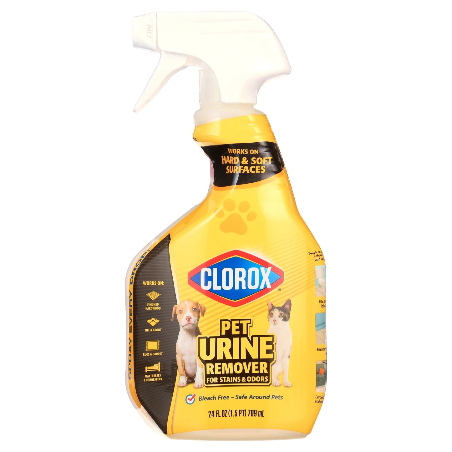 Clorox Pet Carpet Stain Remover for Urine Stains and Odors, 24 Fl Oz