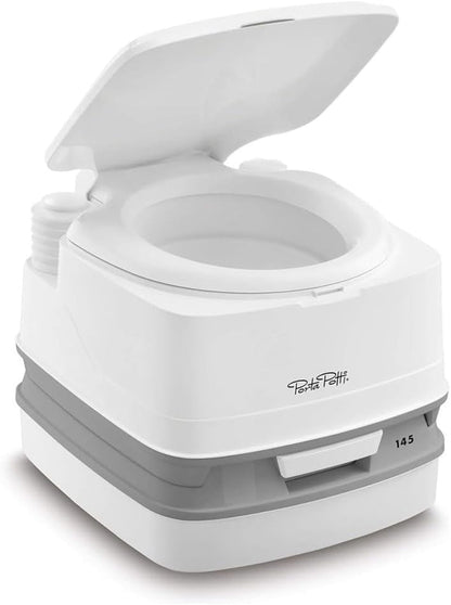 Thetford 92305 Porta Potti 565P Excellence Portable Toilet (Manual), 448 X 388 X 450 Mm, White