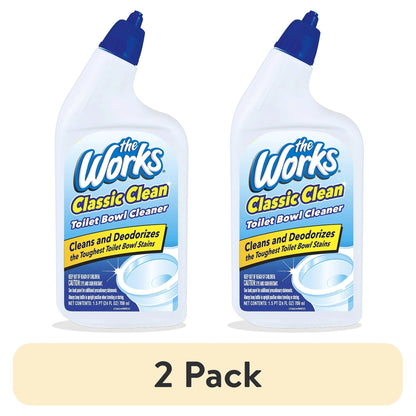 The Works Classic Clean Liquid Toilet Bowl Cleaner 24 Floz