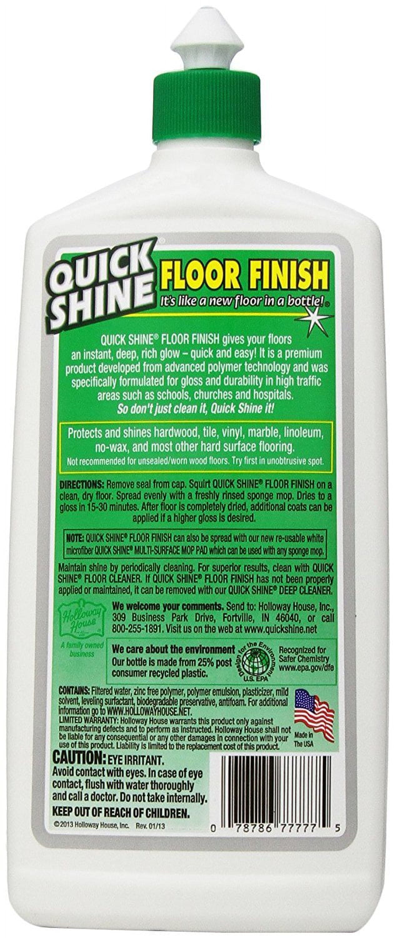 Holloway House Quick Shine 27-Ounce Floor Finish Bottle