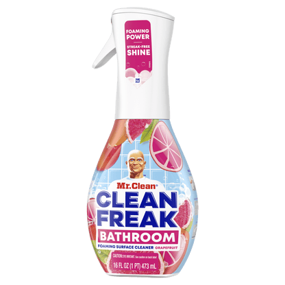 Mr. Clean Clean Freak All Purpose Cleaner Spray, Multi-Surface Cleaning, Grapefruit, 16Oz