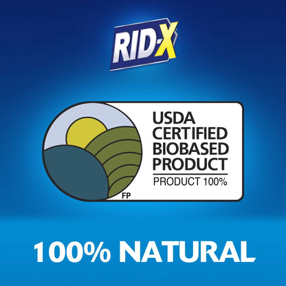 RID-X Septic Treatment, 1 Month Supply of Powder, 9.8 Oz