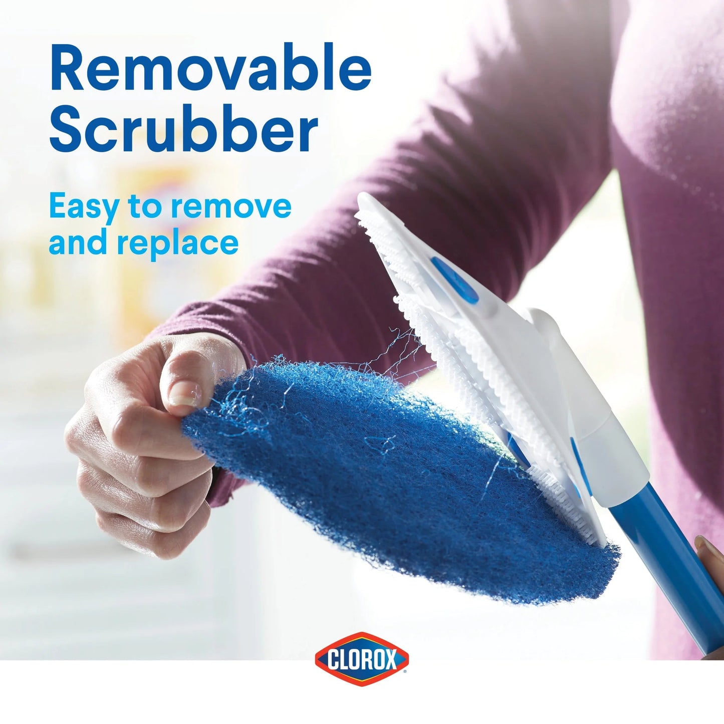 Clorox Tub and Tile Scrubber Refill for Extendable Tub & Tile Scrubber