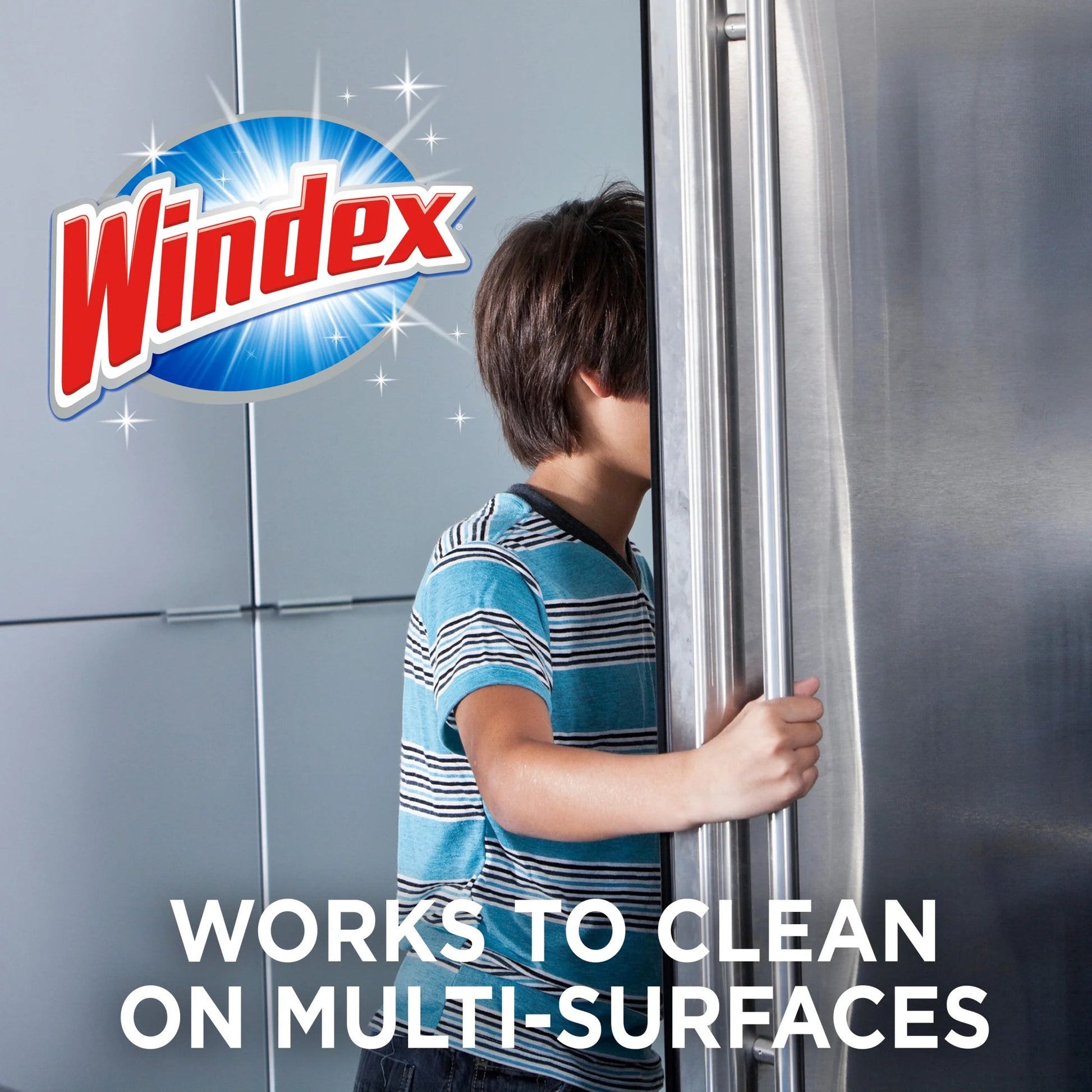 Windex Disinfectant Cleaner Multi-Surface Refill, Citrus Fresh, 2 L