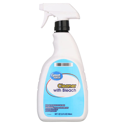 Great Value Cleaner with Bleach, 32 Fl Oz