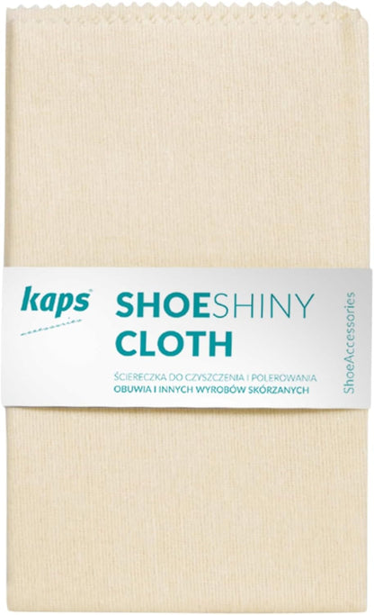 Kaps Shoe Polish Cloth | Made of 100% Natural Cotton, Helps Buff Your Shoes, Won’T Scratch and Leaves a Mirror-Like Finish (1 PC)