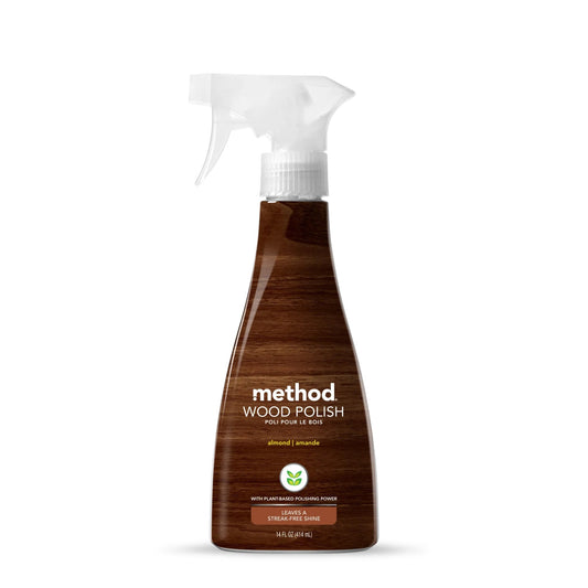 Method Wood Polish, Almond, 14 Oz