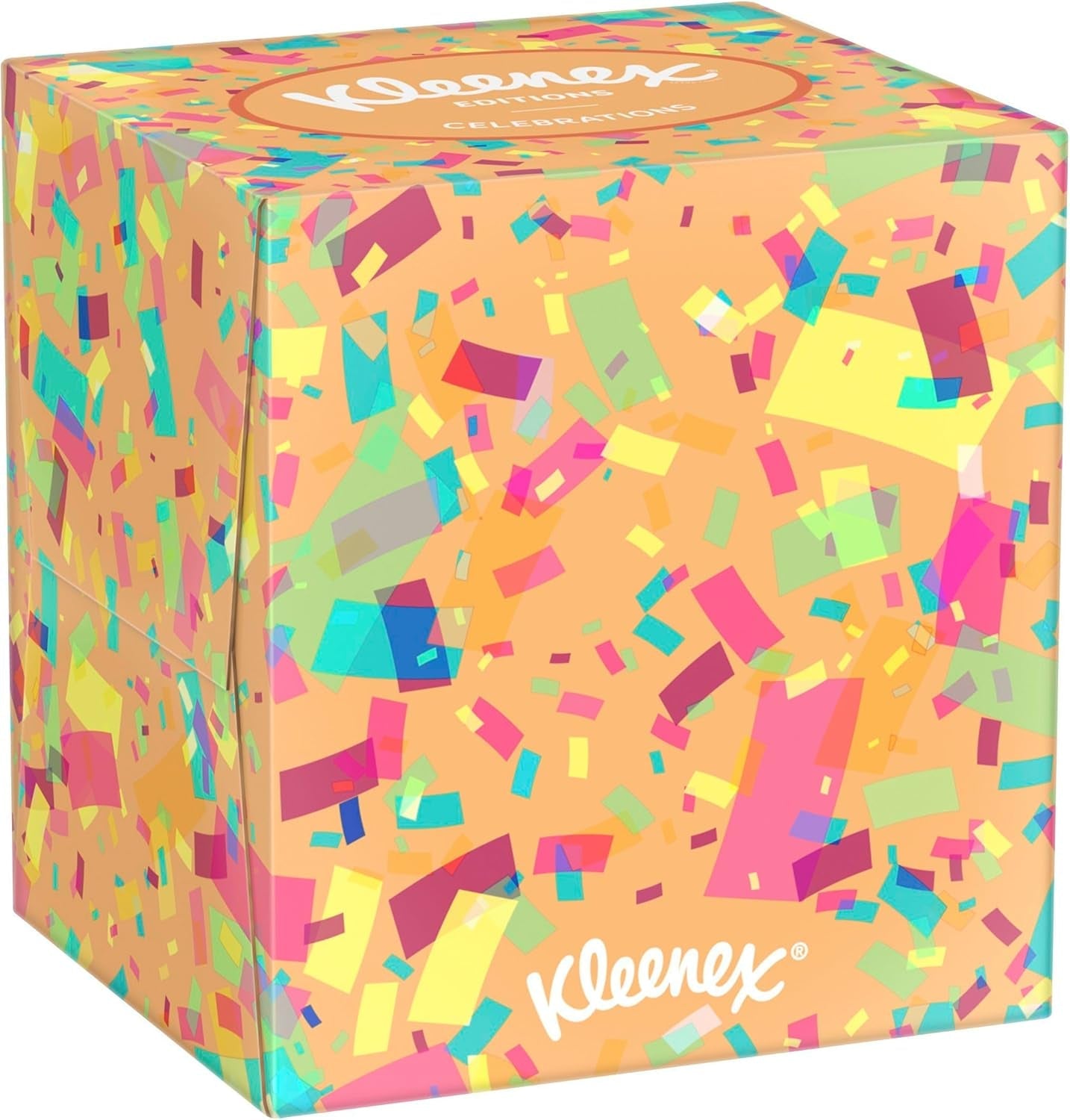 Kleenex Limited Edition Design Tissue Cubes - 12 Cube Facial Tissue Boxes, Designed to Look Beautiful in the Home