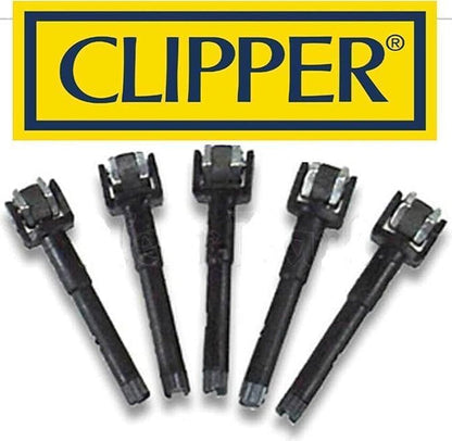 Clipper Flints | Lighter Replacement Wheel Stem | Flints Included |10 Pack | Standard Size Barrel