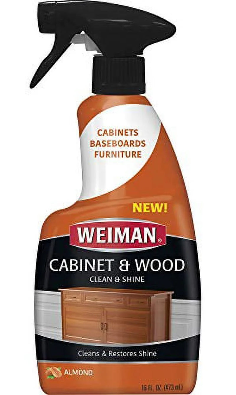 Weiman Cabinet & Wood Cleaner 16 Oz Spray