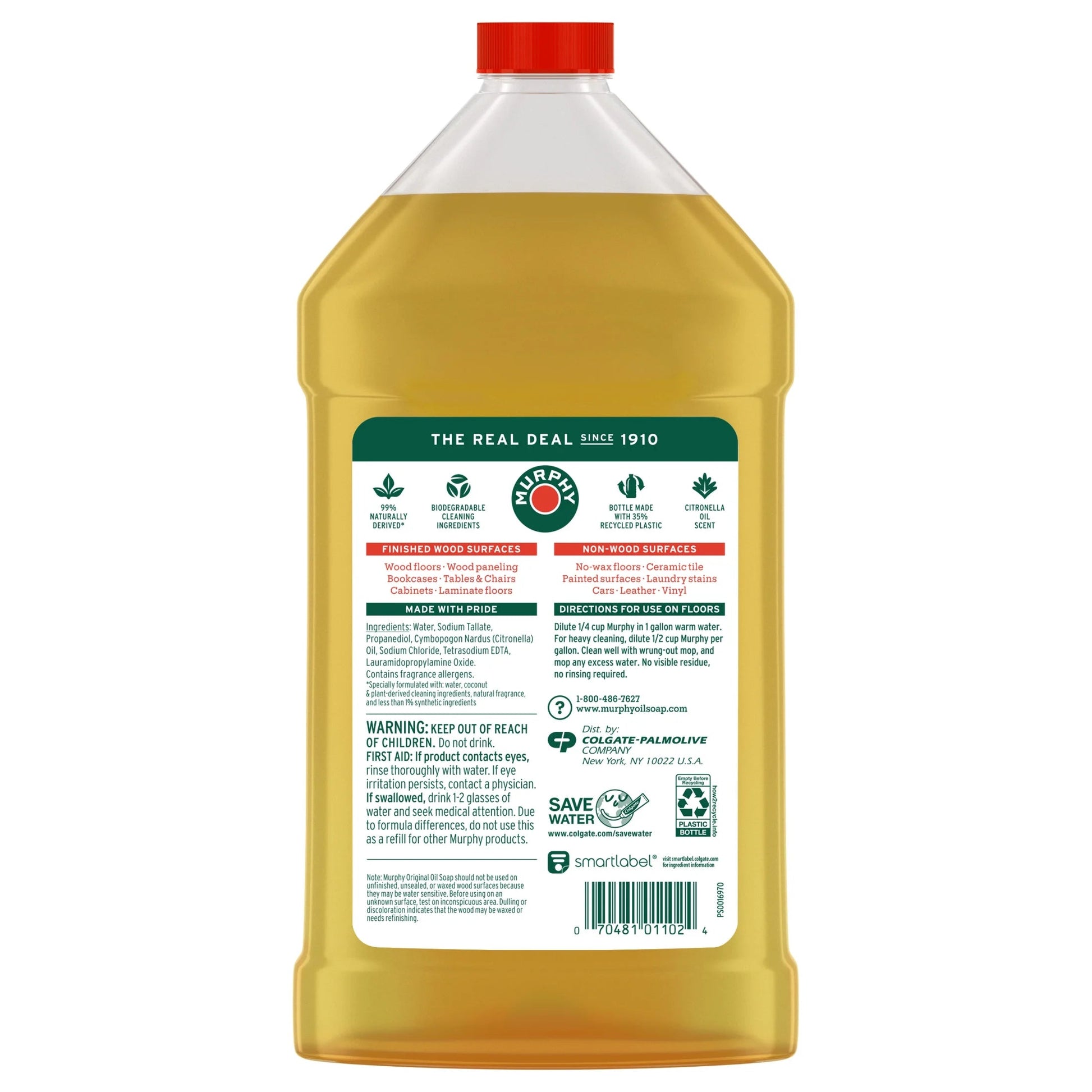 Murphy Oil Wood Surface Household Cleaner, Original, 32 Fluid Ounce