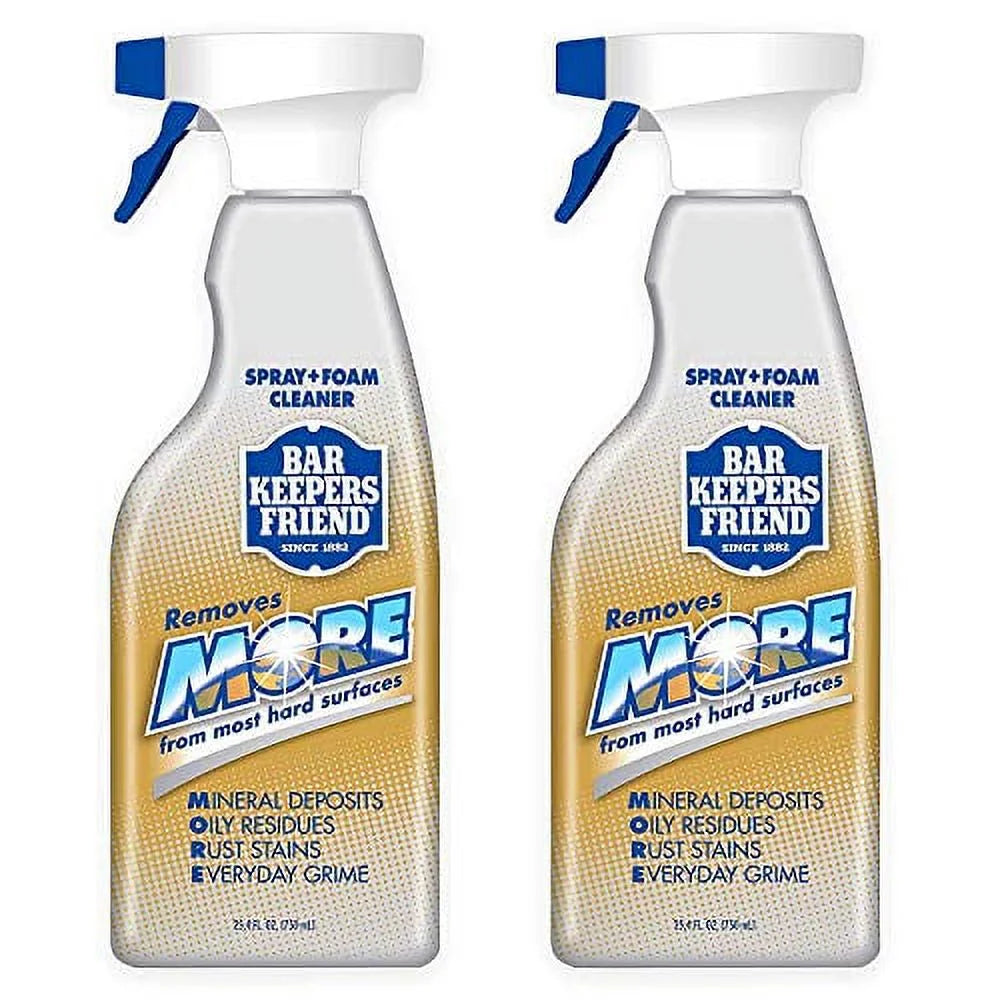 Bar Keepers Friend 25.4 Oz. All-Purpose Cleaner More Spray and Foam (2-Pack)