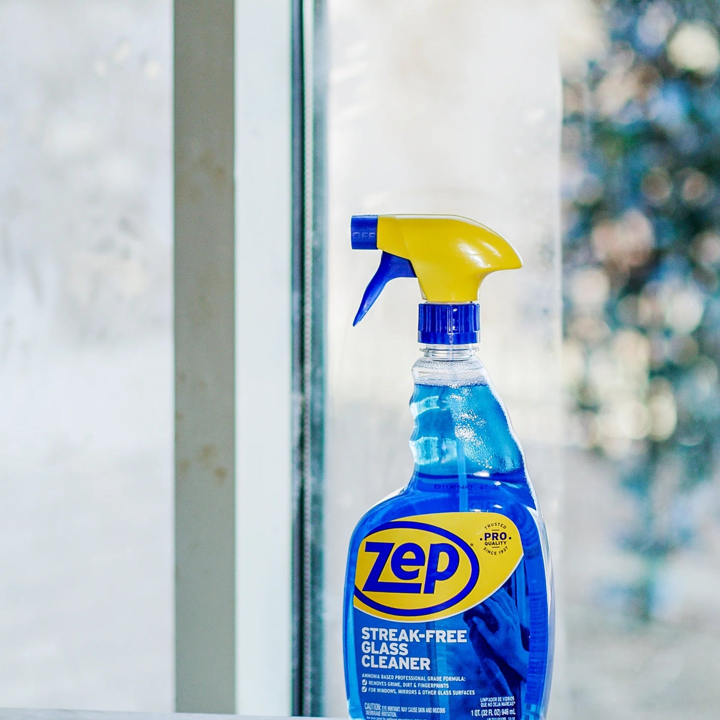 Zep Streak-Free Glass Cleaner 32 Oz. (Pack of 2) Just Spray & Wipe!