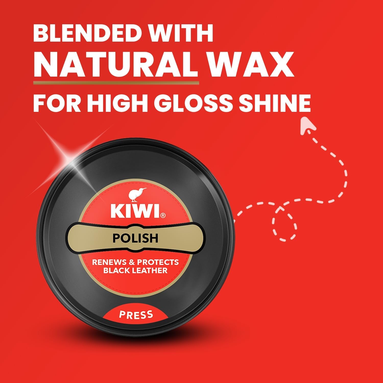 Kiwi Shoe Polish Black 40 Gram