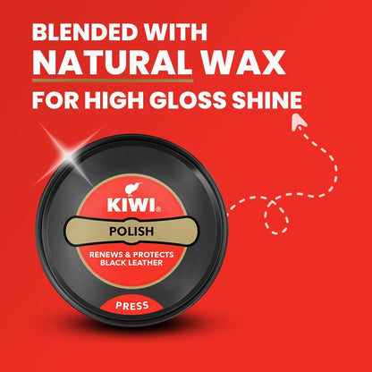 Kiwi Shoe Polish Black 40 Gram