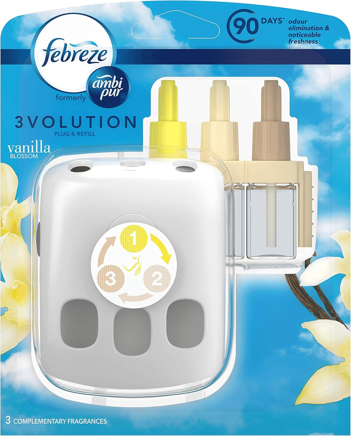 Febreze Ambi Pur 3Volution Air Freshener Plug-In Diffuser Device, Case Only, Pack of 2