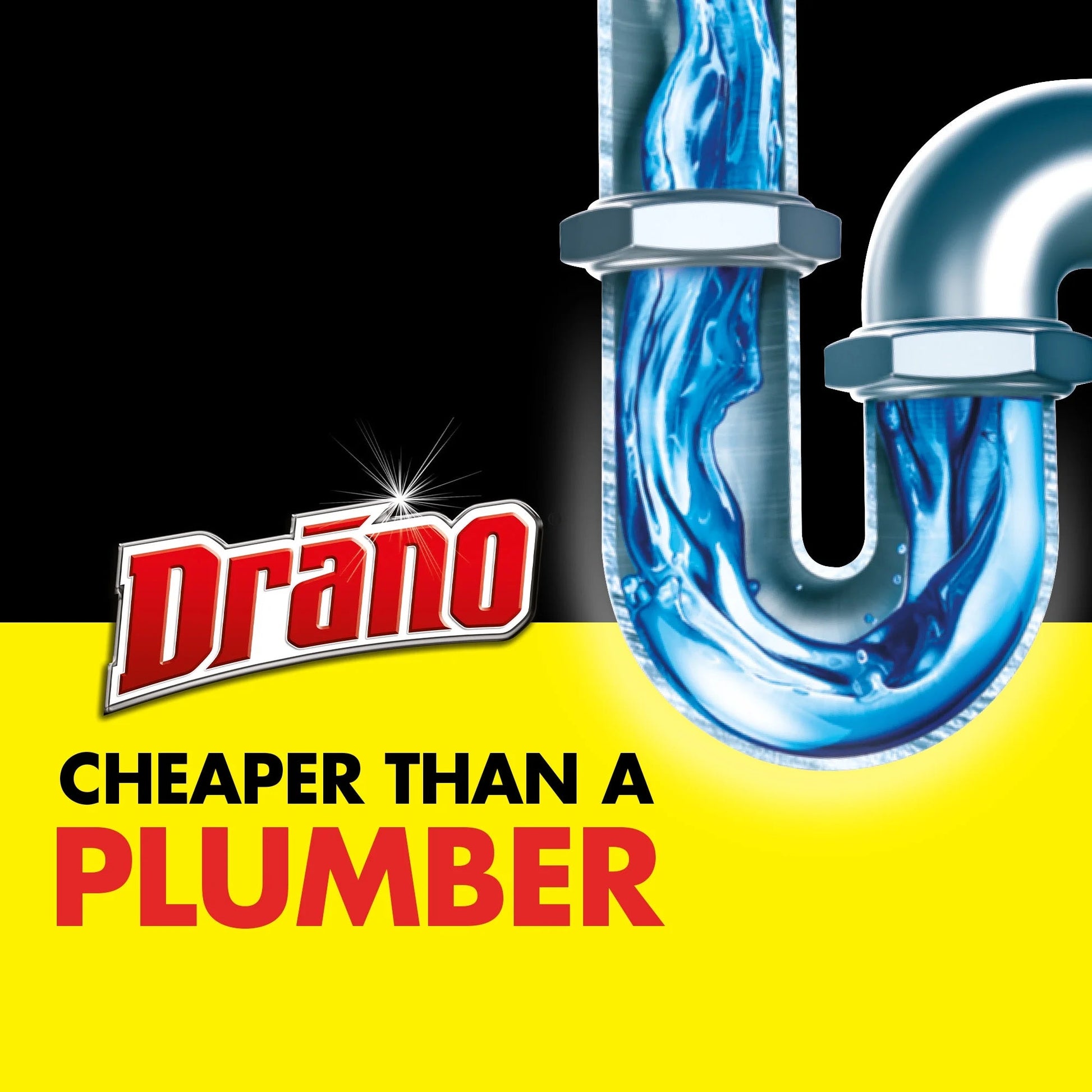 Drano Max Gel Drain Clog Remover, Commercial Line, 42 Oz, (Pack of 2)