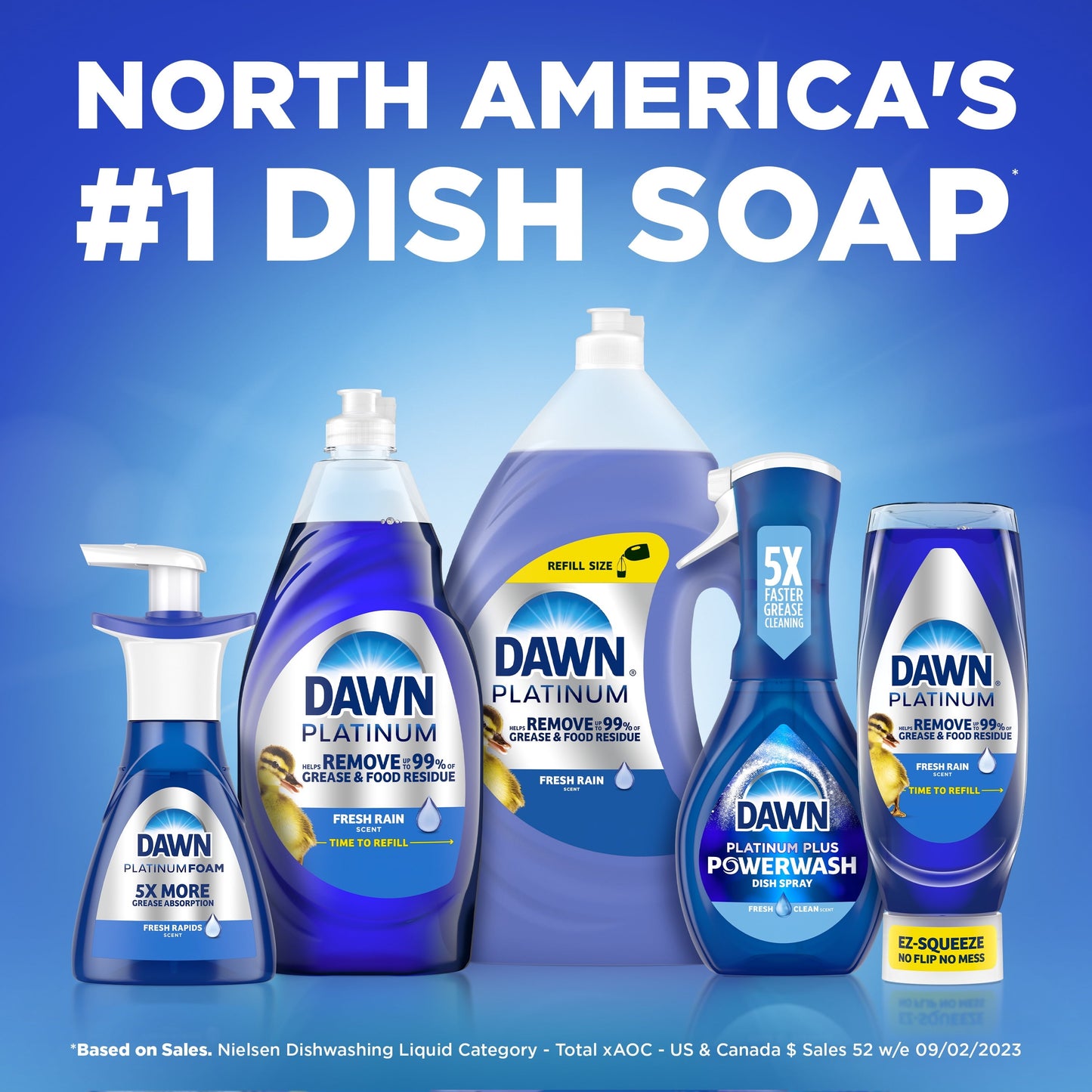 Dawn Powerwash Spray Refill, Dish Soap, Dishwashing Liquid, Apple, 1 Refill, 16 Fl Oz