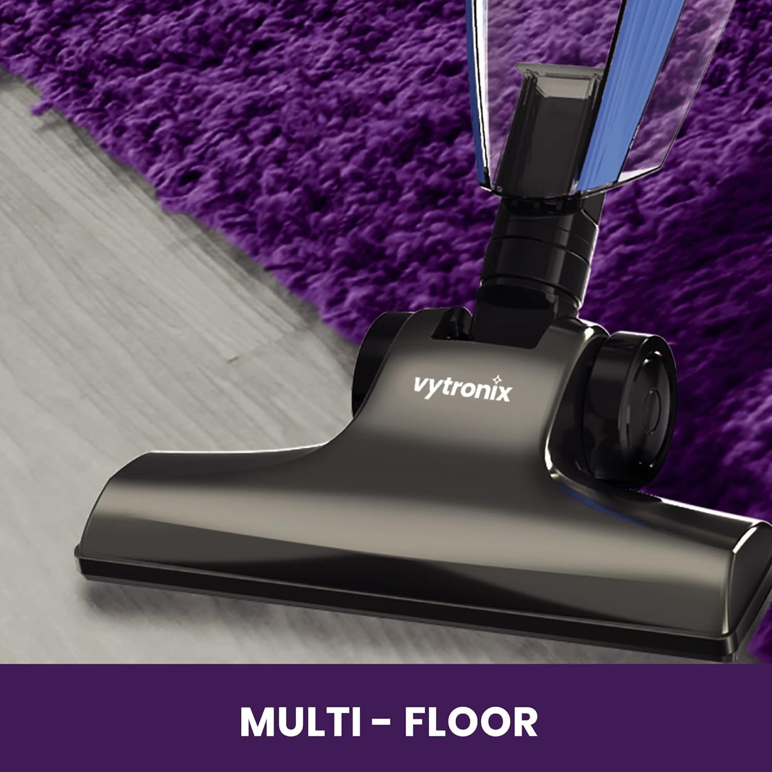 VYTRONIX CSU600 Corded Upright Carpet Cleaner | Lightweight 2-In-1 Stick & Handheld Vacuum Cleaner, Floor Cleaner & Car Vacuum Cleaner | Powerful 600W Motor