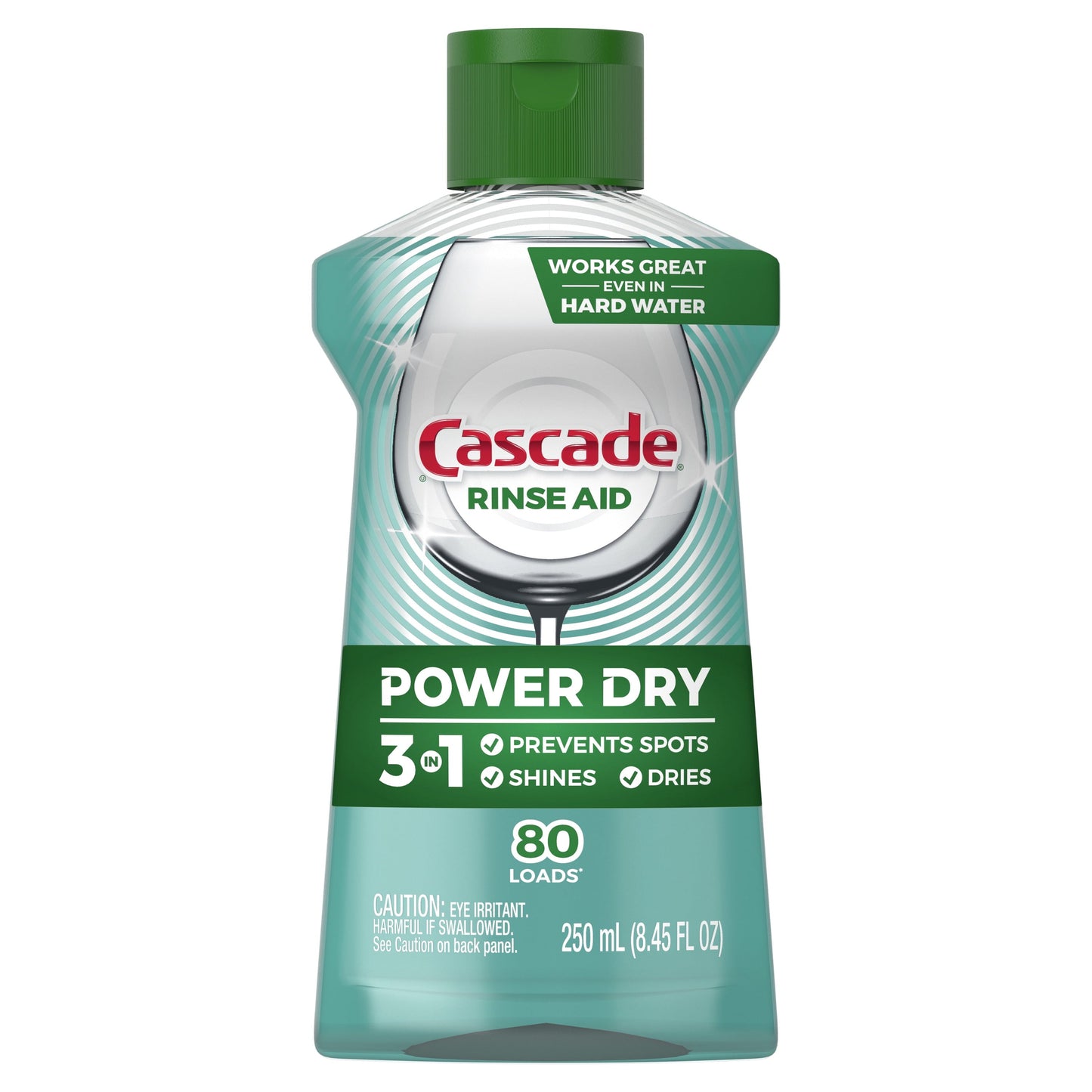 Cascade Platinum Power Dry Dishwasher Rinse Aid, 8.45 Fl Oz