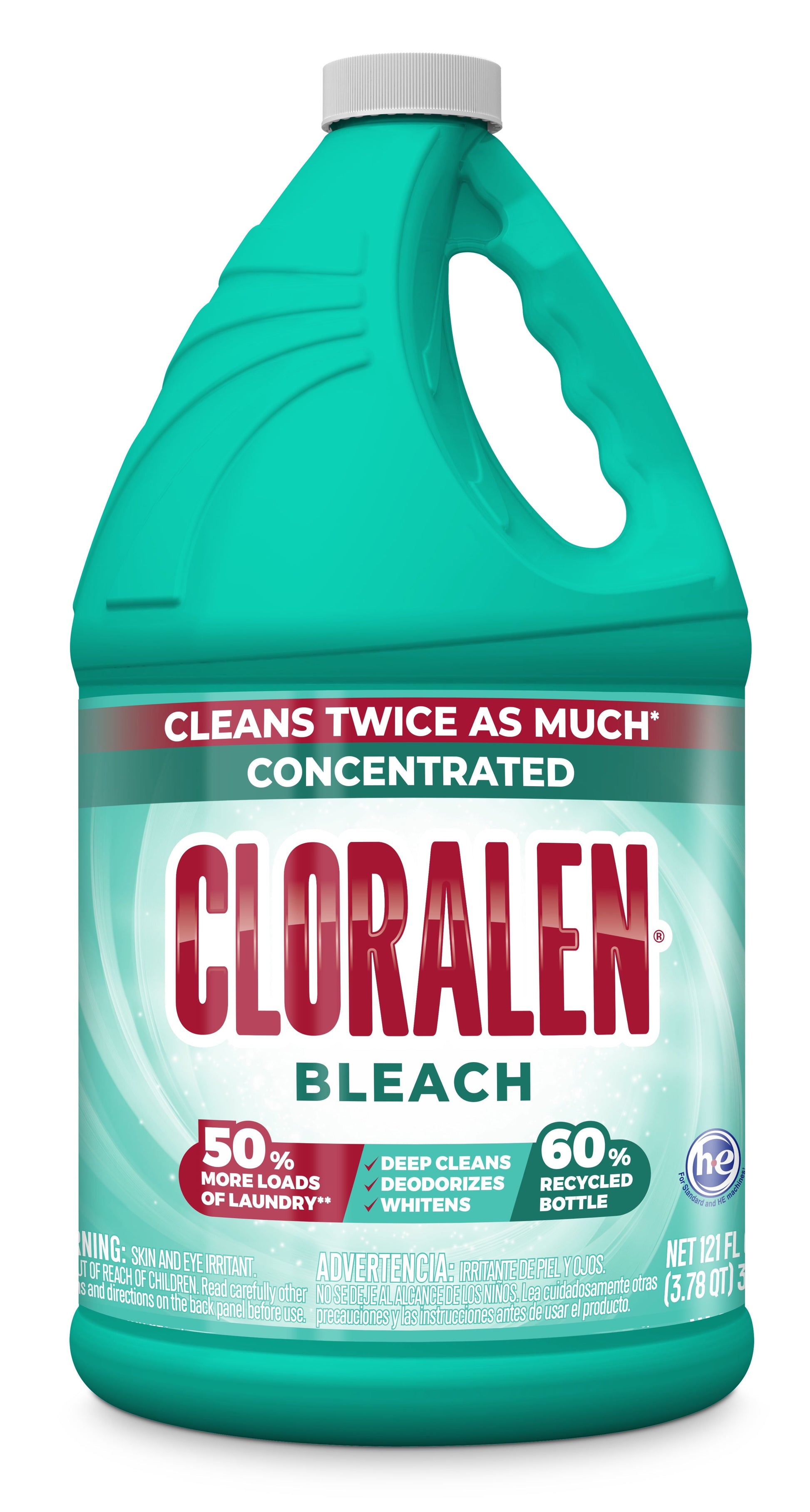 CLORALEN® Concentrated Household Cleaning Liquid Bleach (121 Fl Oz)