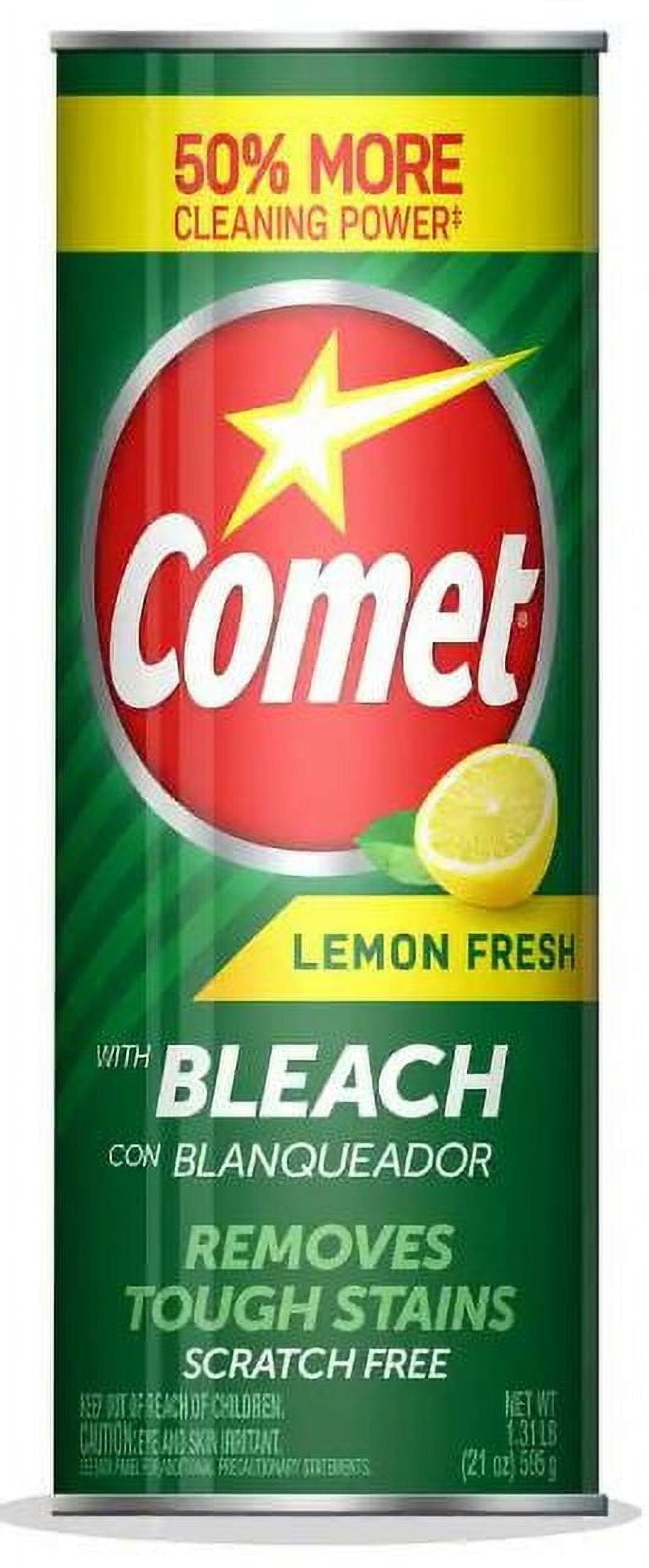 Comet® Lemon Fresh with Bleach Cleaner, 21Oz