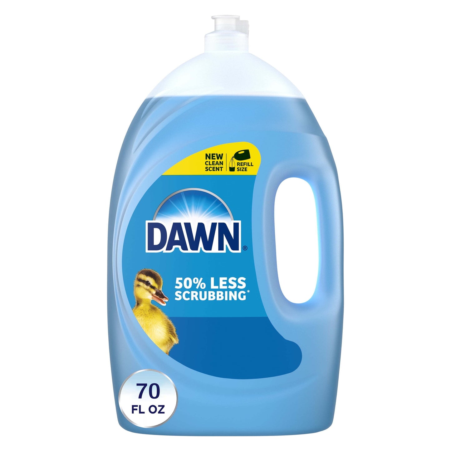 Dawn Ultra Dish Soap Liquid, Dishwashing Liquid, Grease Removal, Original, 70Oz