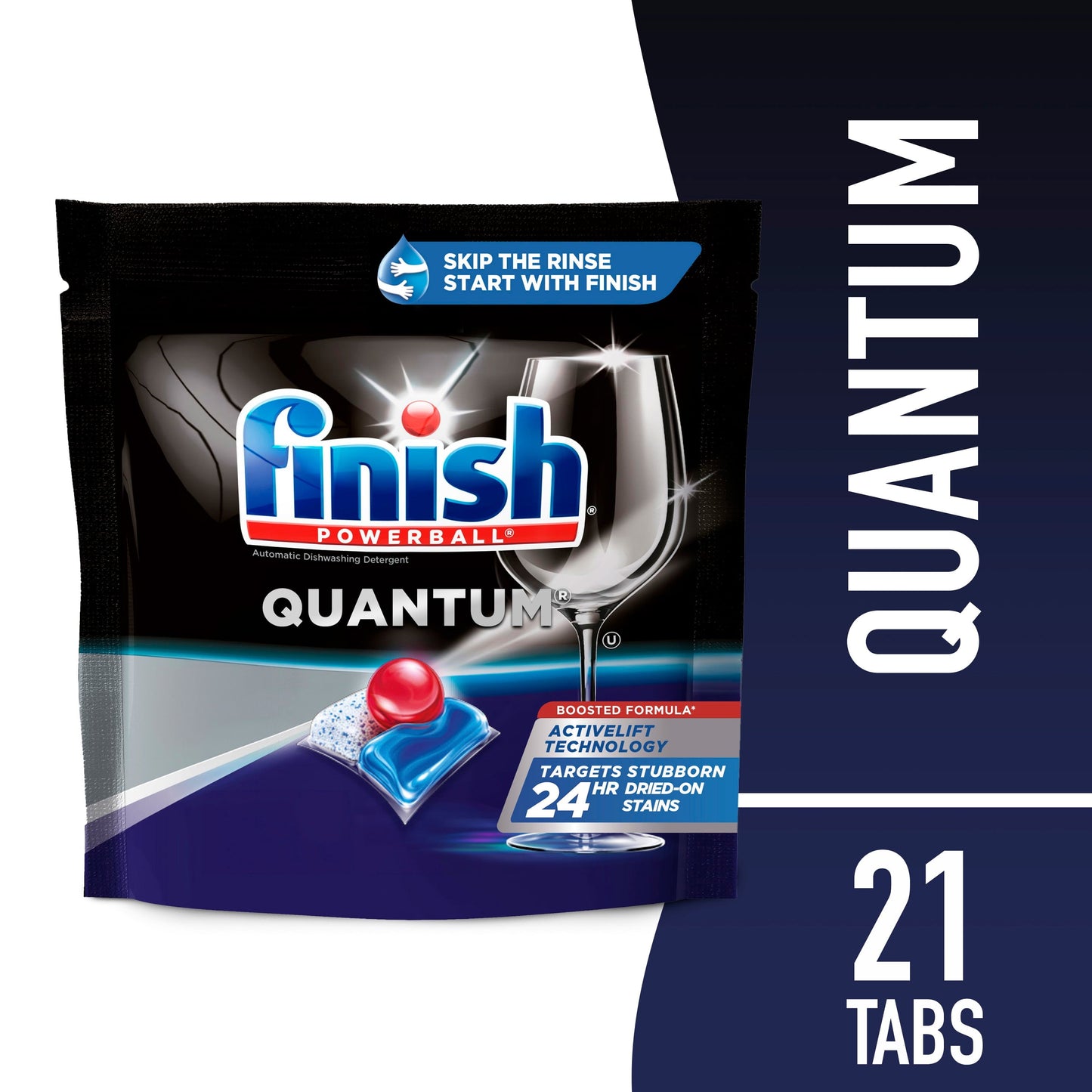 Finish - Quantum - 21Ct - Dishwasher Detergent