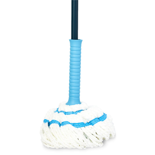 Great Value Microfiber Twist Mop with Self-Wringing Ratchet and Removable Head