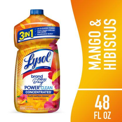 Lysol® Multi-Surface Cleaner - Pourable Brand New Day™ Coconut & Sea Minerals 9/28 Oz.