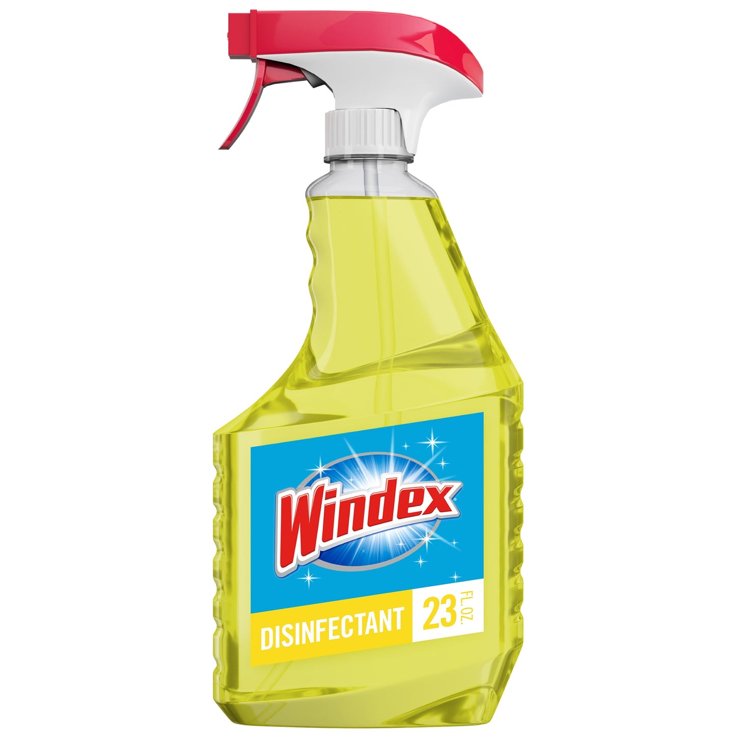 Windex Disinfectant Cleaner Multi-Surface Citrus Fresh, Spray Bottle, 23 Fl Oz