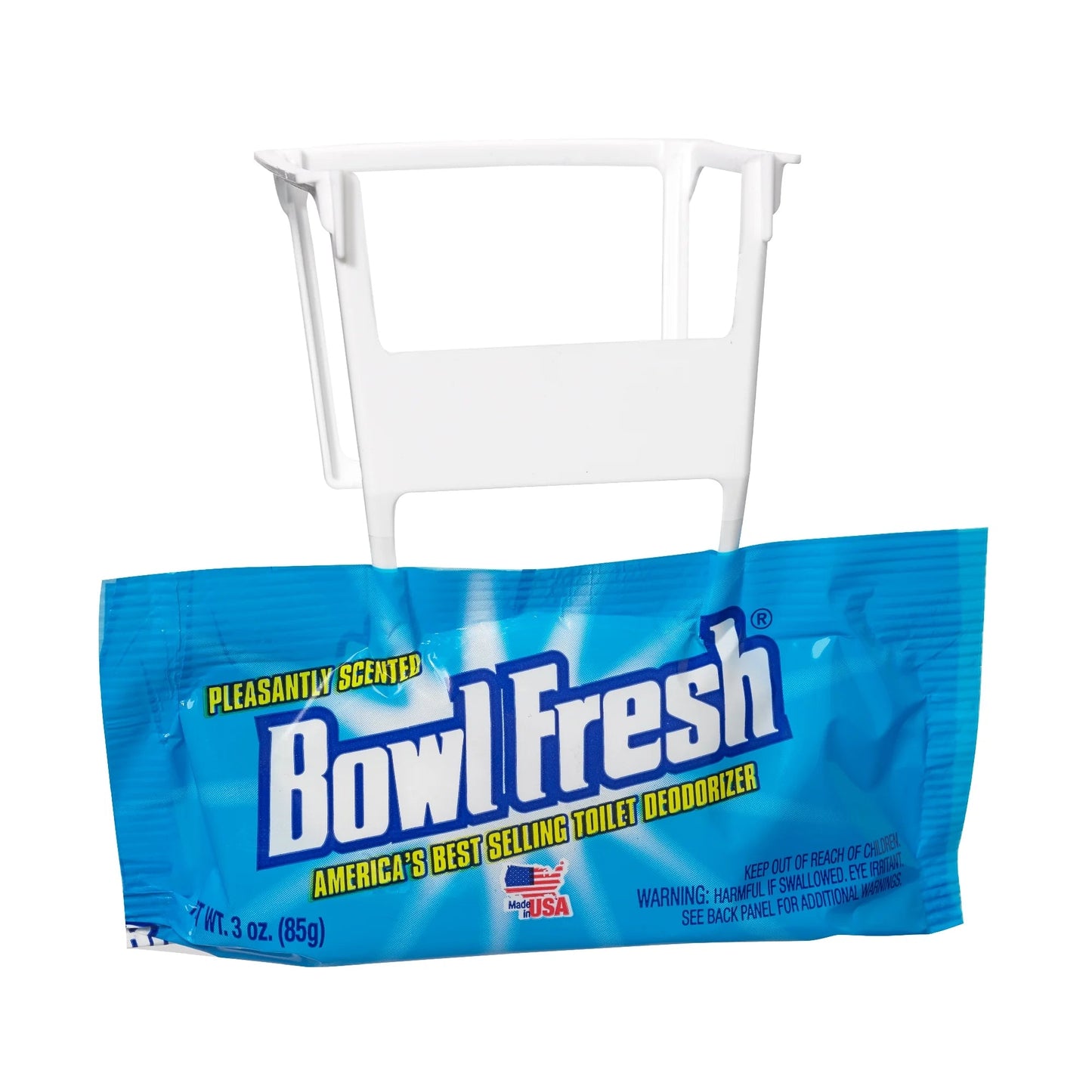 Bowl Fresh Toilet Bowl Deodorizer Toilet Freshener, Pleasantly Scented, Rim Hanger, 3 Oz