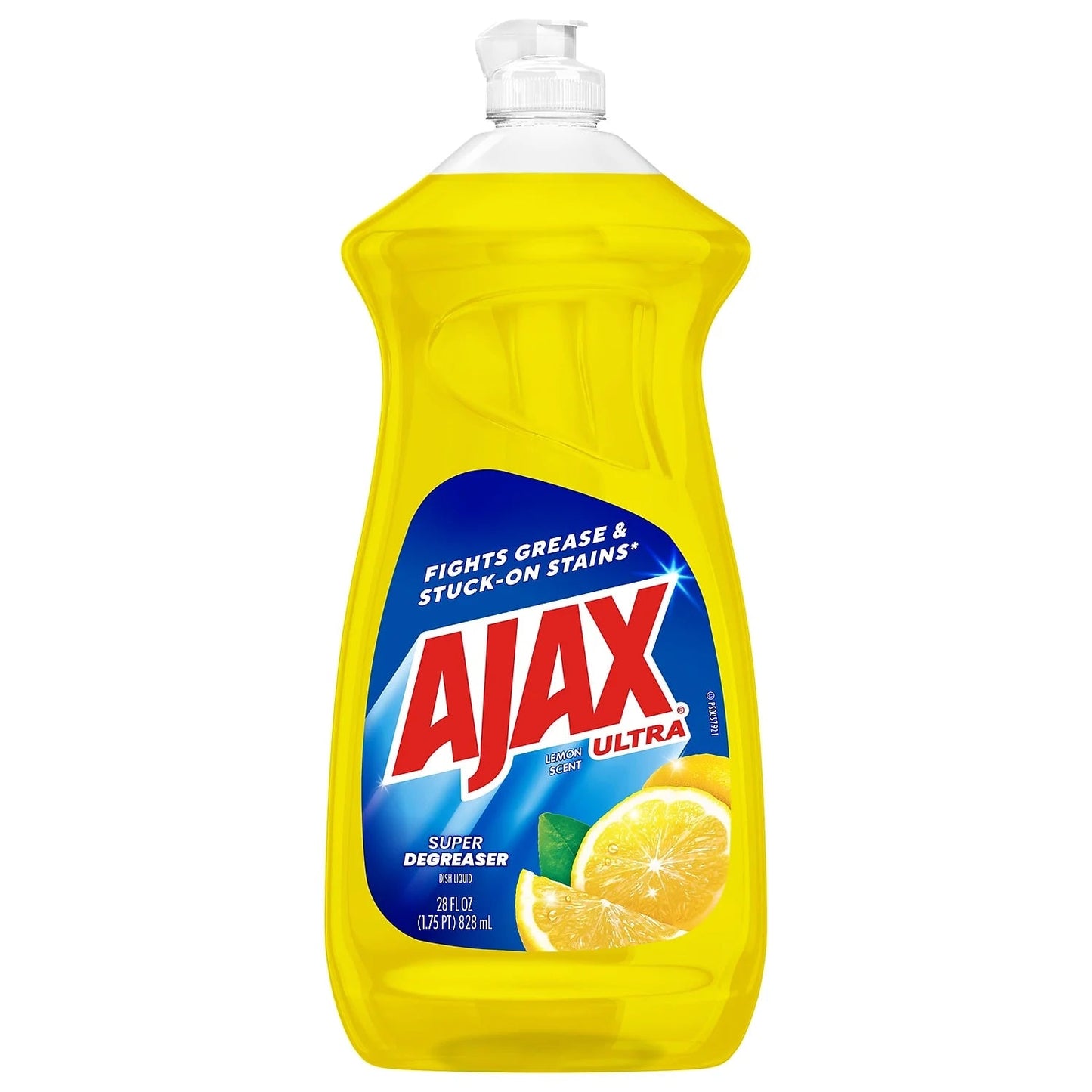 Ajax Ultra Liquid Dish Soap, Lemon Scent, Super Degreaser, 28 Fluid Ounce