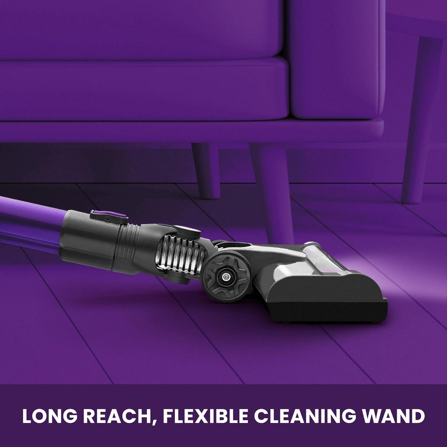 VYTRONIX NIBC22 Cordless Vacuum Cleaner 22.2V | 45 Minute Run Time | 3-In-1 Upright Handheld Stick Vacuum | Rechargeable Lithium-Ion Battery | Lightweight 2.3Kg