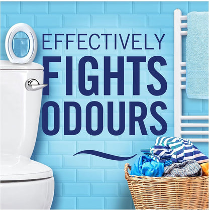 Febreze Bathroom Air Freshener, Odour Fighter, Cotton Fresh, 8 Items, Febreze Air Fresheners, Bathroom Freshener