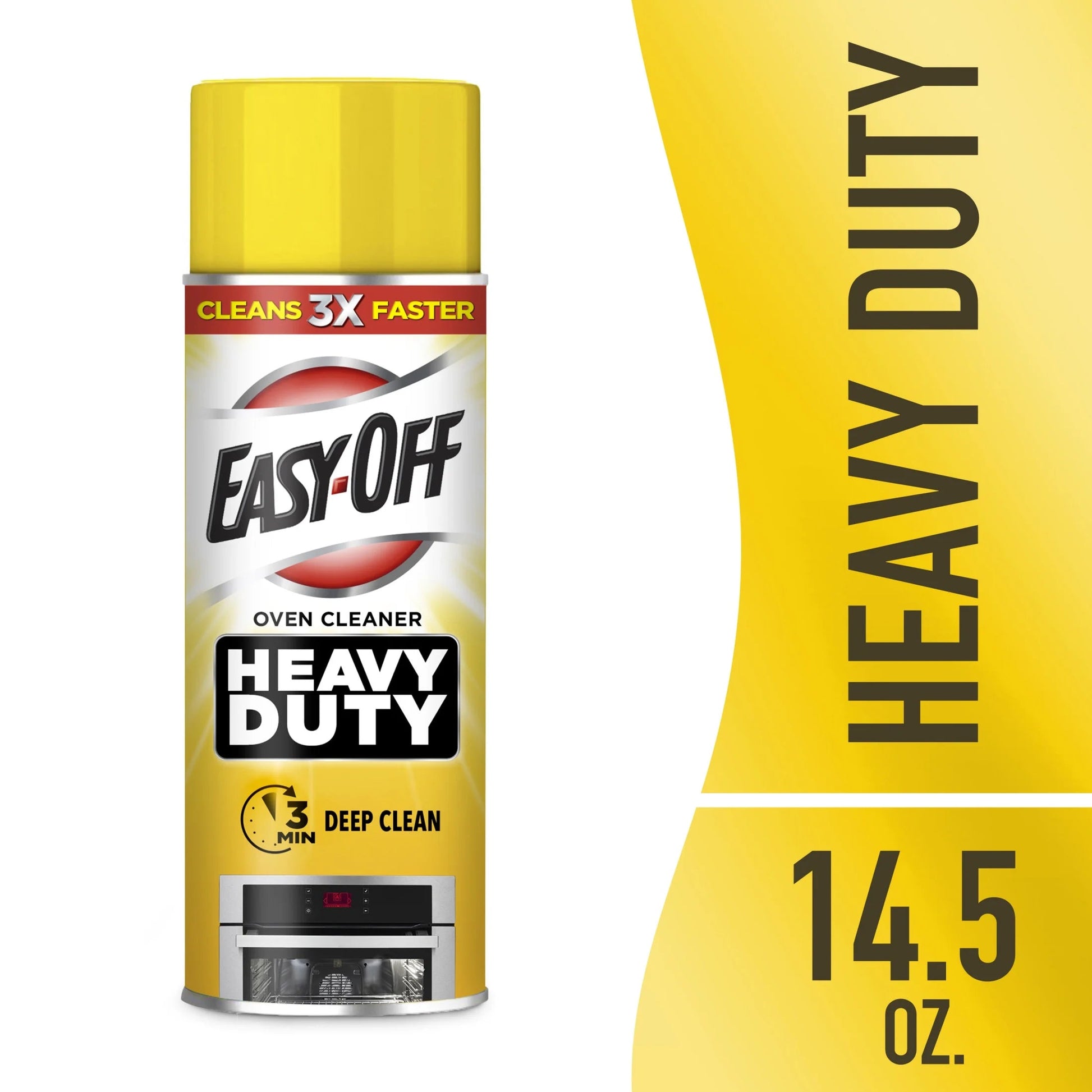 Easy-Off Heavy Duty Oven Cleaner Spray, Regular Scent, 14.5Oz, Removes Grease