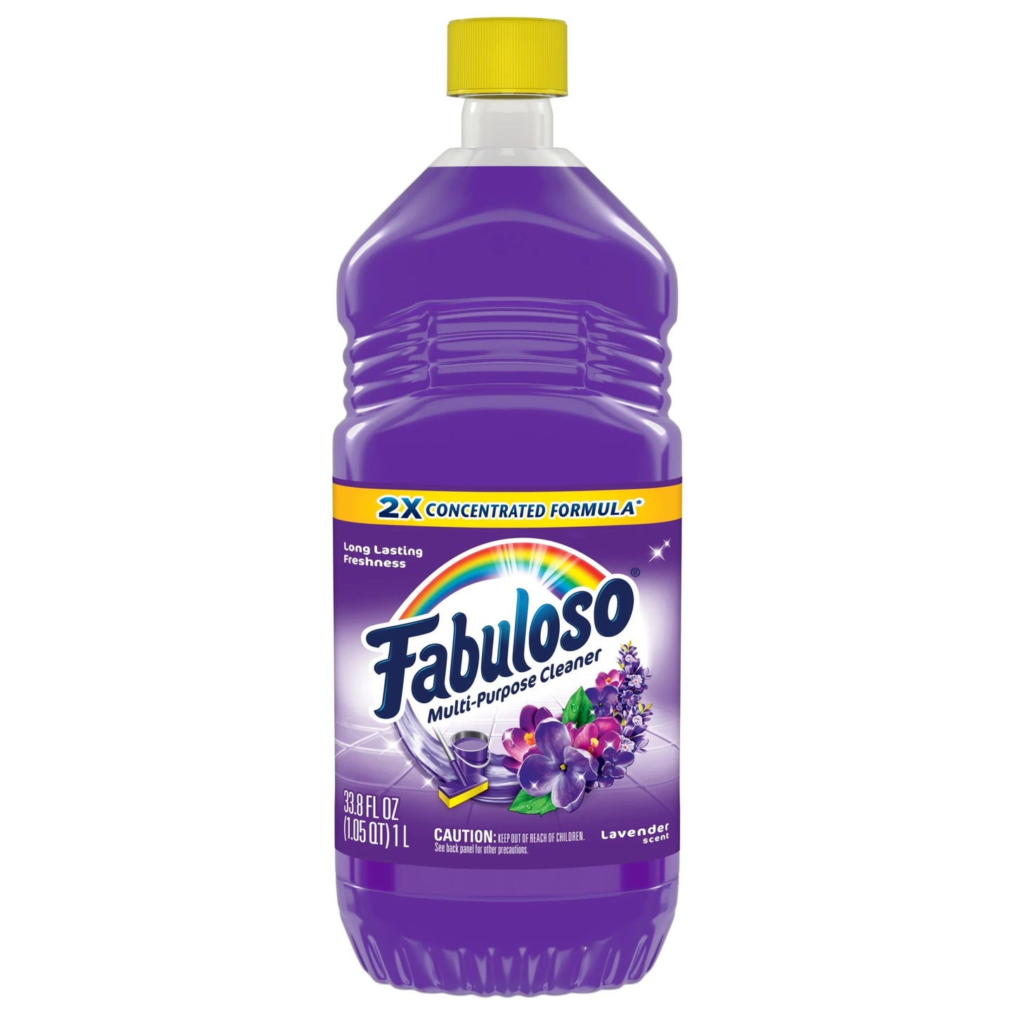 Fabuloso Multi Surface All Purpose Floor Cleaner, Lavender Scent, 33.8 Fl Oz