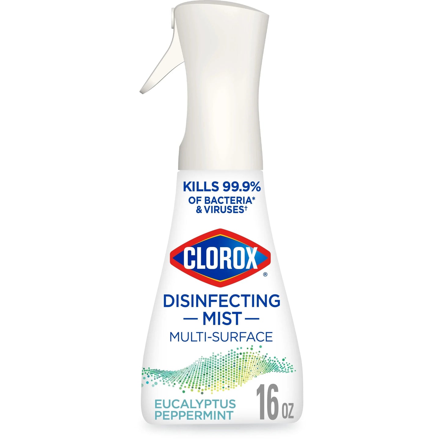 Clorox Disinfectant Mist, Multi-Surface Spray, Eucalyptus Peppermint, 16 Fl Oz