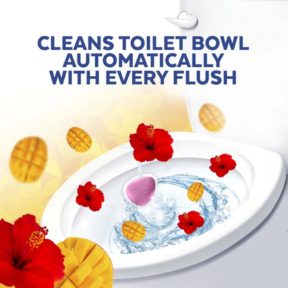 Lysol® Automatic Toilet Bowl Cleaner, Brand New Day, Mango & Hibiscus, 2 Count