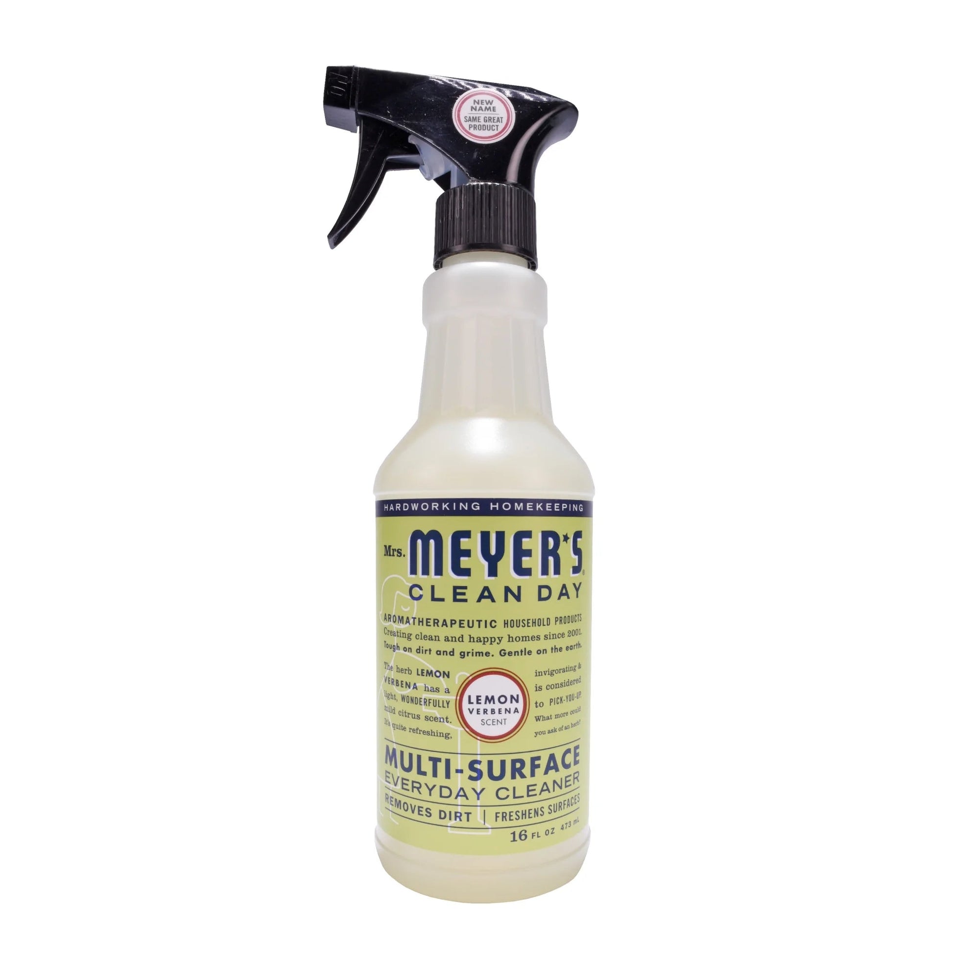 Mrs. Meyer’S Clean Day Multi-Surface Everyday Cleaner, Lemon Verbena Scent, 16 Ounce Bottle