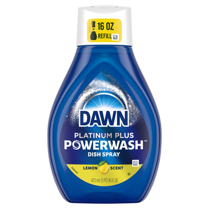 Dawn Powerwash Spray Refill, Dish Soap, Dishwashing Liquid, Lemon, 1 Refill, 16 Fl Oz