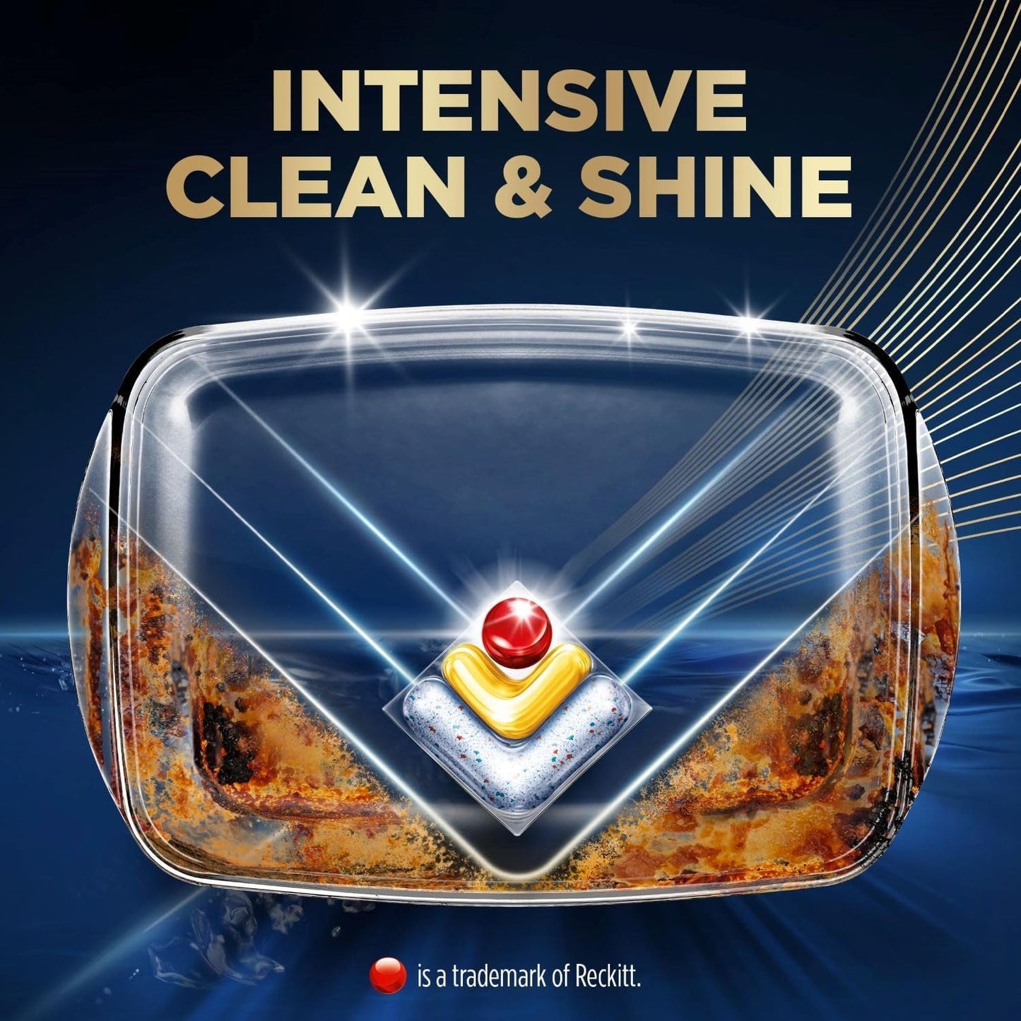 Finish Ultimate plus Infinity Shine Dishwasher Tablets Bulk | Scent : Lemon | Size: 105 Dishwasher Tabs |For Superb Clean and Diamond Shine, Packaging May Vary