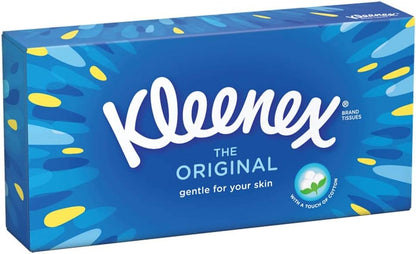 Kleenex Mansize Tissues - 12 Box Pack (1080 Tissues Total)