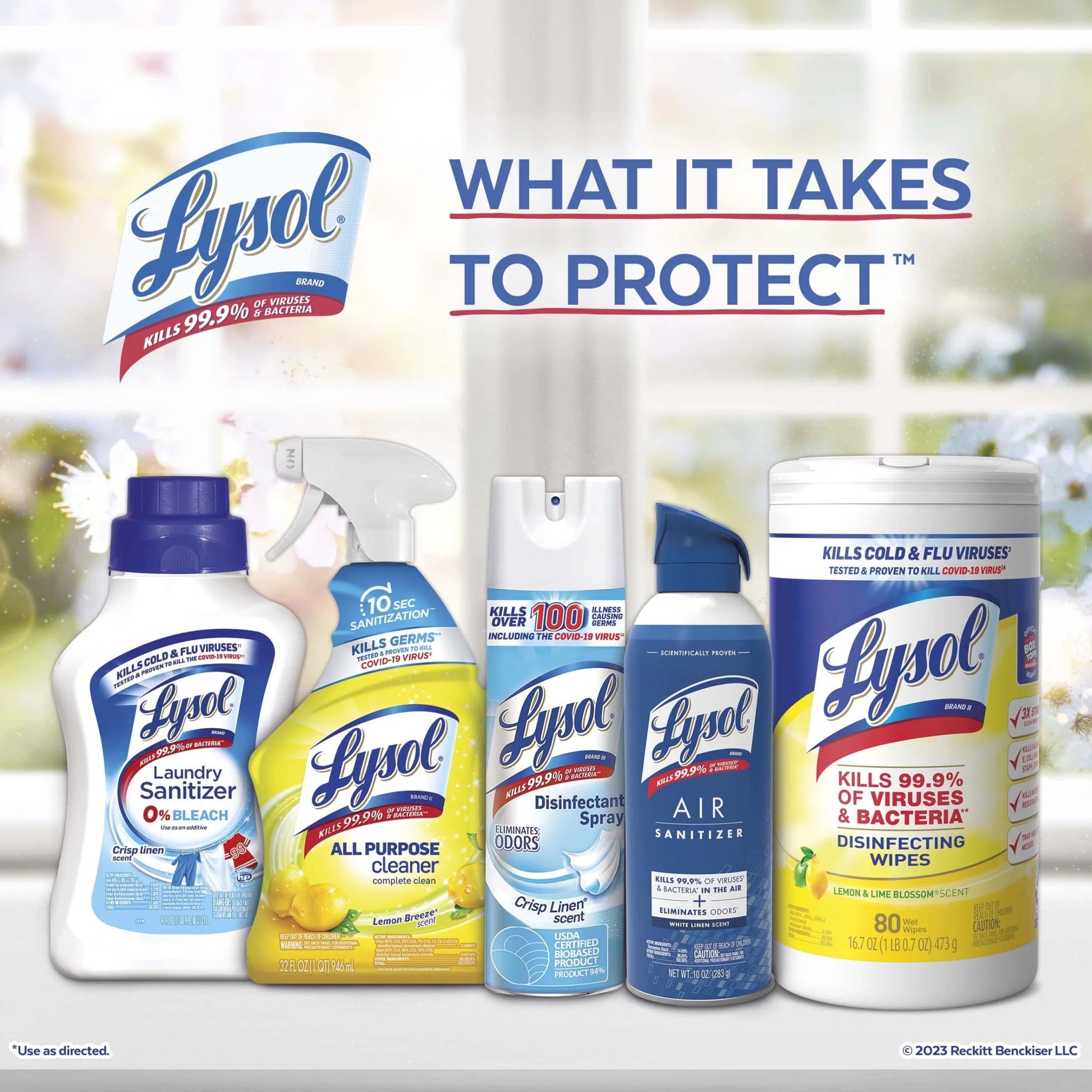 Lysol® Multi-Surface Cleaner - Pourable Brand New Day™ Mango & Hibiscus 9/28 Oz.